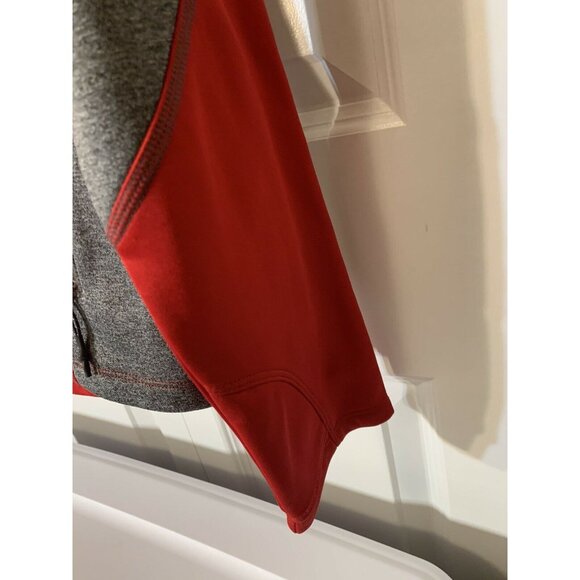 New‎ microfiber Hoodie by Elevate unisex Waylen East Youth Club Sz L Orange Gray - Picture 5 of 7